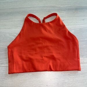 Girlfriend Collective Topanga Bra Orange sz small